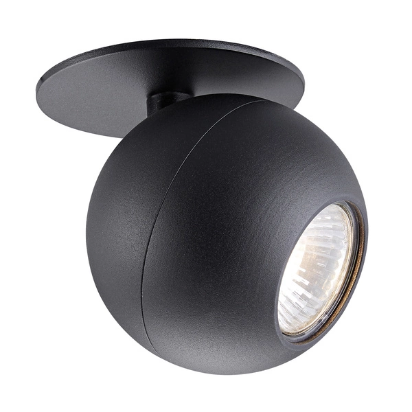 Lampa spot sufitowy do salonu i biura BUELL1 GU10 50W wys. 12cm | czarny