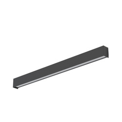 Kinkiet STRAIGHT WALL LED GRAPHITE M 92cm T8 16W barwa ciepła 3000K | grafitowy