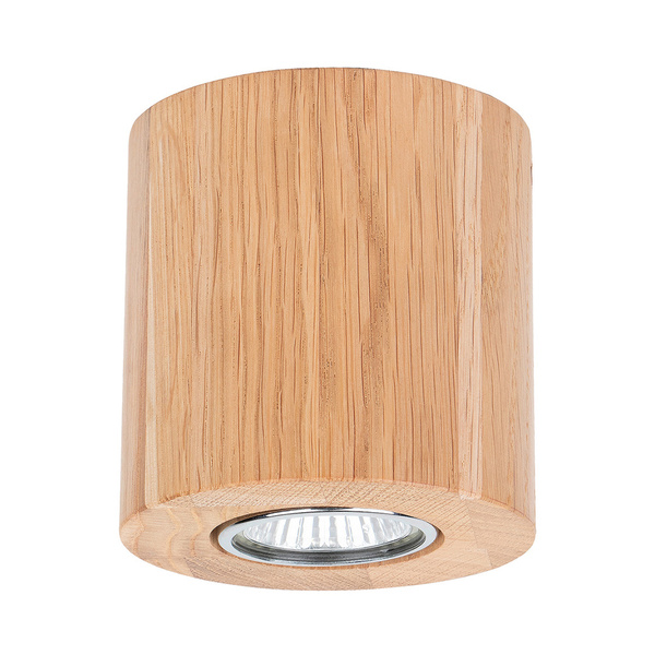 Wooddream Round Lampa Sufitowa Incl.1xLED GU10 5W  Dąb Olejowany