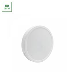 ALGINE NATYNK DOWNLIGHT 24W NW 230V 120st IP20     IK06 288x38mm BIAŁY okrągła