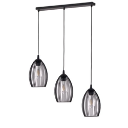 LIZA BLACK LAMPA WISZĄCA 3 PŁ