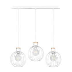 Lampa wisząca Emibig BARBADO 3 Biały 755/3