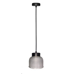 Lampa wisząca LIVERPOOL LEDEA 14 cm, 50101285, czarny/transparentny, 1x40W E27