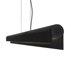 Lampa wisząca Q LED PRO 116cm 31W barwa ciepła 3000K | czarny