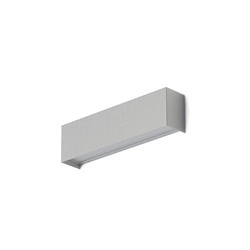 Kinkiet STRAIGHT WALL SILVER XS 26cm | srebrny 6354