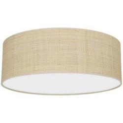 Lampa sufitowa MARSHALL, MLP7488, 50 cm, biały/rattan, 3x60W E27