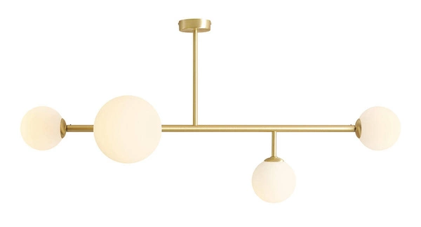  Lampa sufitowa DIONE CEILING 4 BRASS  |  Mosiądz 