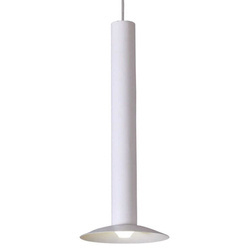 Lampa wisząca HAT, biała, 1x5W LED, barwa ciepła 3000K