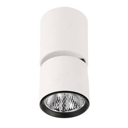 Reflektor 2w1 BONIVA śr. 6,5cm 5W LED barwa ciepła 3000K | biały