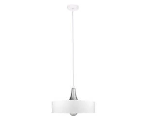 Lampa wisząca 1xE27 EOS WHITE/SILVER