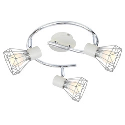 Lampa sufitowa VERVE spirala 98-61355 biały/chrom 3xE14