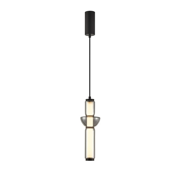 Lampa wisząca Italux Bruni PND-27372-1-19W-BK