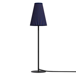 Lampa stołowa TRIFLE BLUE 44cm G9 | granatowy/złoty 8075