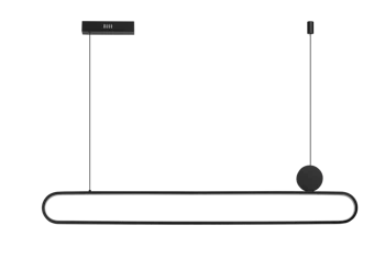 NICODEMO PENDANT CCT DIMM BK + REMOTE CONTROL