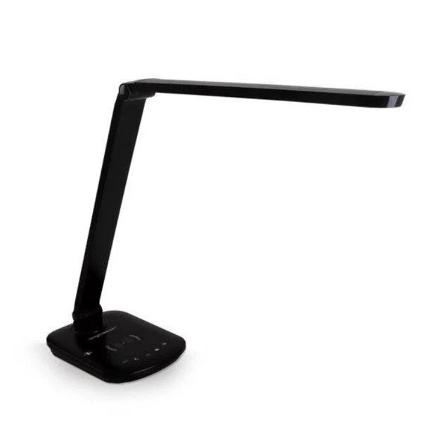 Lampa biurkowa LIGHT06 czarana z ładowarką indukcyjną