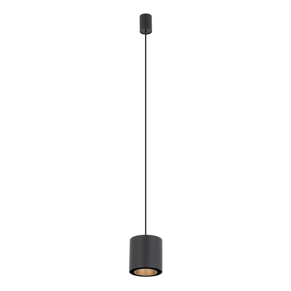 Lampa wisząca POINT DUO wys.130cm szer.13cm GU10 IP20 | Czarny - Złoty 11511