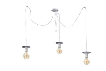 Lampa wisząca 3xE27 SATURN GREY