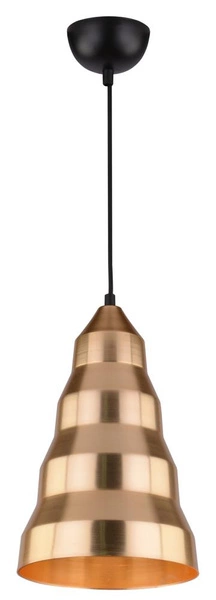 Lampa wisząca VESUVIO 31-58560 złoty/czarny 1x40W E27