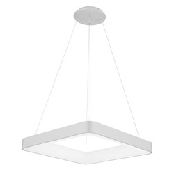 Lampa wisząca Giacinto dł. 60cm 50W LED ciepła biel 3000K | biały