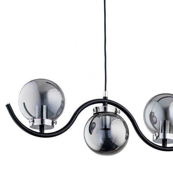 Lampa wisząca ALFA KORDA CHROM 5xE14 97cm | 62153