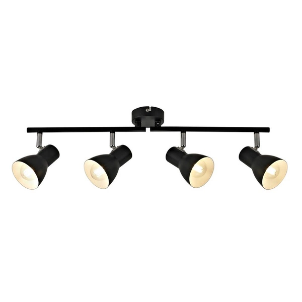 Lampa sufitowa reflektor RIADO 60cm 4xE14 | czarny