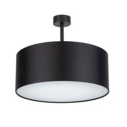 Nowoczesna lampa sufitowa 40cm czarna RONDO 4246