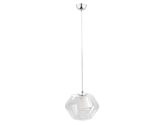 Lampa wisząca 1xE27 RODES CRYSTAL