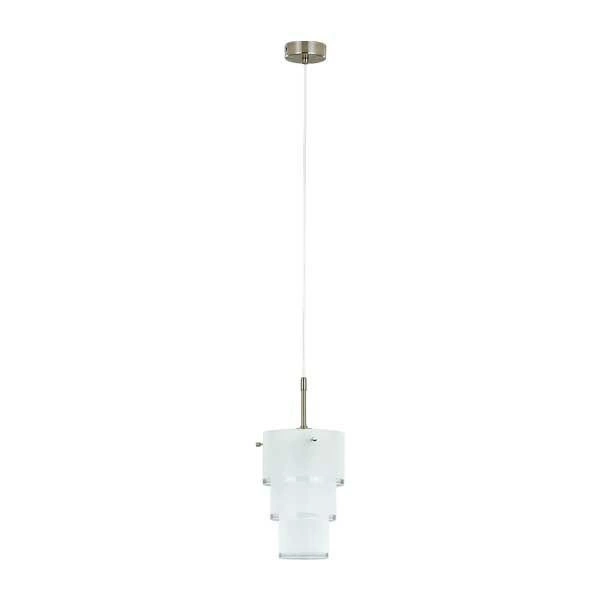 Lampa wisząca zwis CREO chrom/biały śr. 17cm