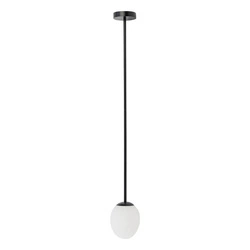 Lampa wiszącza do łazienki ICE EGG A G9 25W wys. 99cm | czarny 8124