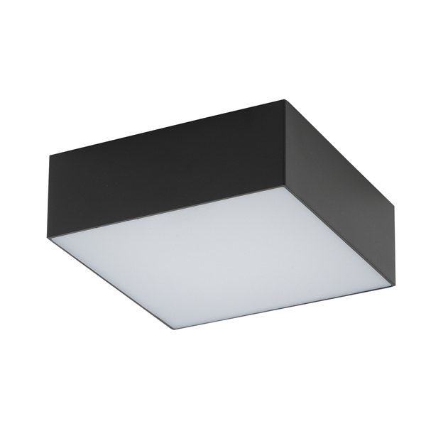 Plafon LID SQUARE LED 11cm 15W barwa neutralna 4000K | czarny