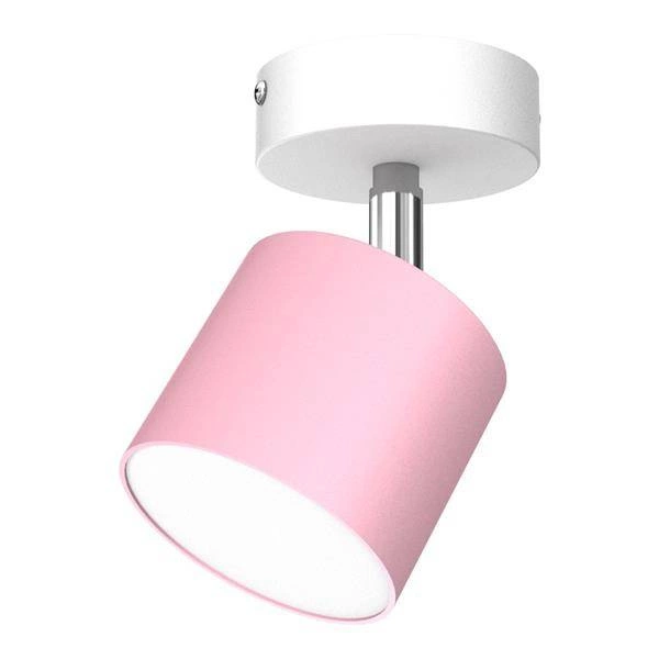 Lampa sufitowa DIXIE PINK 1x GX53 szer. 8cm | różowy