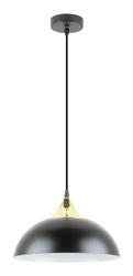 A8134 SARDA LAMPA WISZĄCA CZARNY MAT-ZŁOTO/MATT BLACK-GOLD