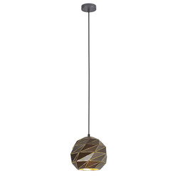 Lampa wisząca PALERMO wys. cał. 92,5cm E27 | antracyt