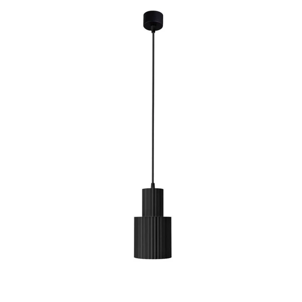 Lampa wisząca Tokio 1, duża, czarna, 1x60W E27