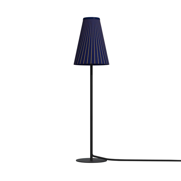 Lampa stołowa TRIFLE BLUE 44cm G9 | granatowy/złoty 8075