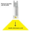 Lampa wisząca LASER 8432 wys. 200cm G9 Lens | biały