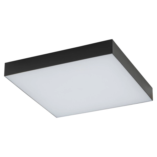 Plafon LID SQUARE LED 30cm 50W barwa ciepła 3000K | czarny 10427