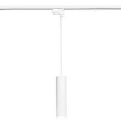 Lampa wisząca do szynoprzewodu Snow 1F, biała, 1x50W GU10