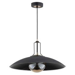 Lampa wisząca LOFT AURUS 1 E14 40W | Czarna