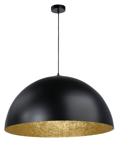 Lampa wisząca SFERA czarno - złota 35cm