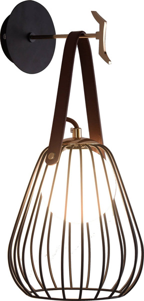 Lampa stołowa/kinkiet BACOLI, czarny, 1x40W G9