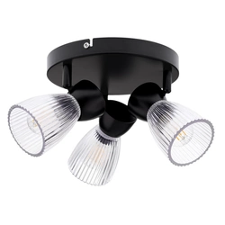 Lampa sufitowa BEST BLACK 3xE14 (round)