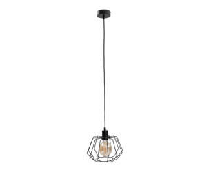 Lampa wisząca 1xE27 LUNA BLACK