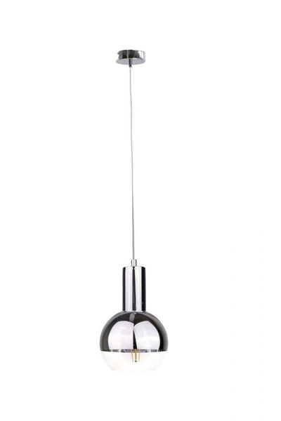 Lampa wisząca 1xE27 ICE SILVER