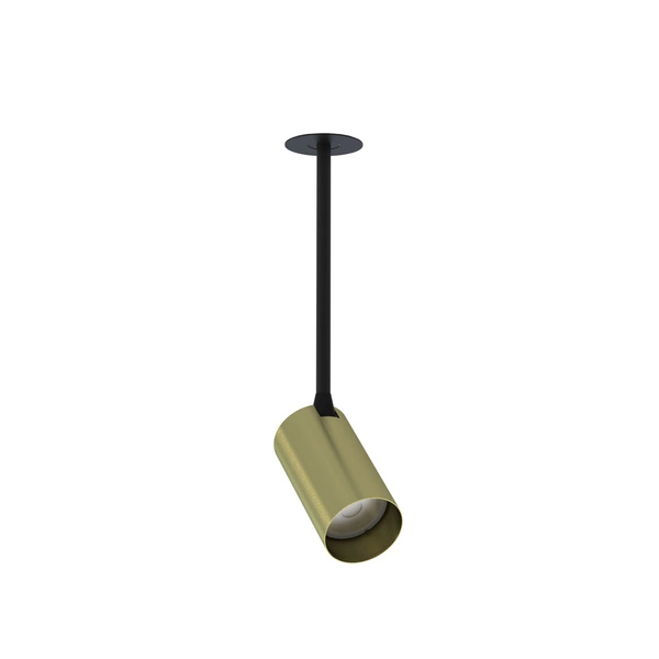 Lampa punktowa podtynkowa MONO SURFACE LONG S 29cm GU10 | mosiężny 7741