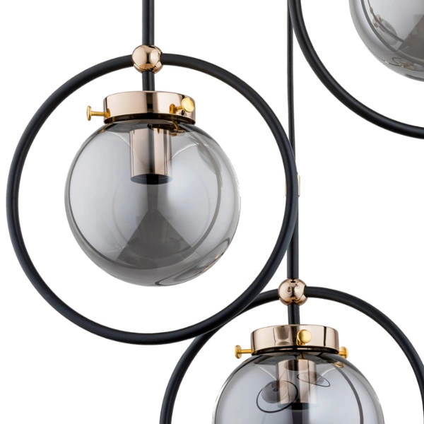 Nowoczesna lampa AKIRA zwis OP. OŚW. 3 PŁ