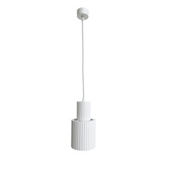 Lampa wisząca Tokio 1, duża, biała, 1x60W E27