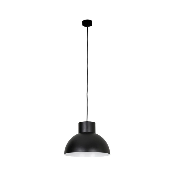 Lampa wisząca WORKS BLACK śr. 33cm czarna 6613