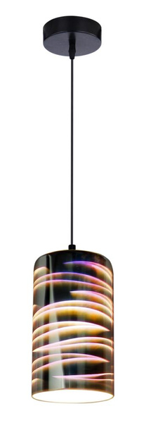 Lampa wisząca GALACTIC 31-56115 wielokolorowa z efektem 3D 1x60W E27