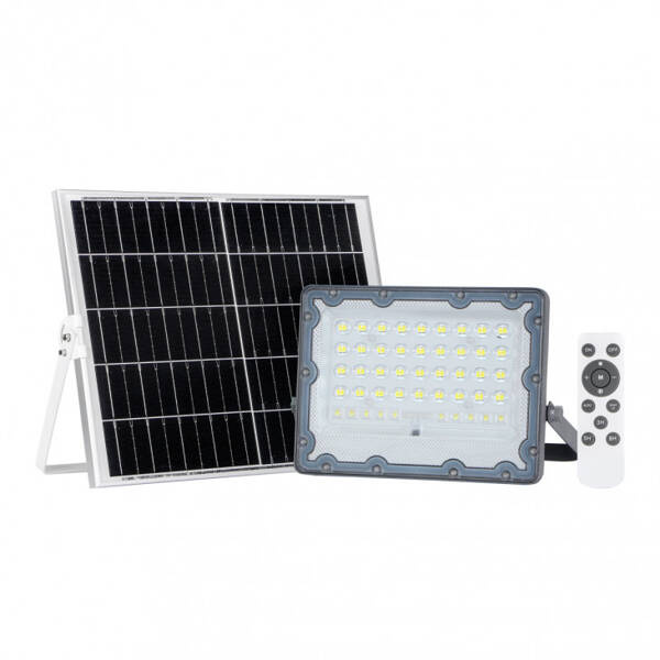 Naświetlacz solarny Tiara dł. 19,2cm 100W LED barwa neutralna 4000K | szary